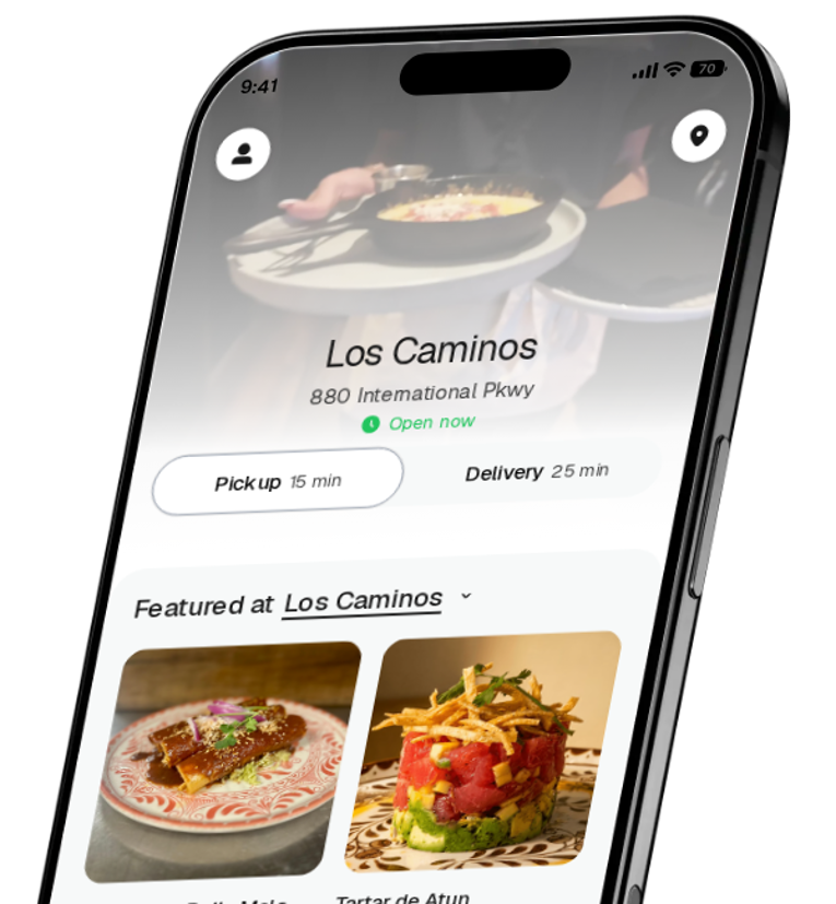 Los Caminos app preview