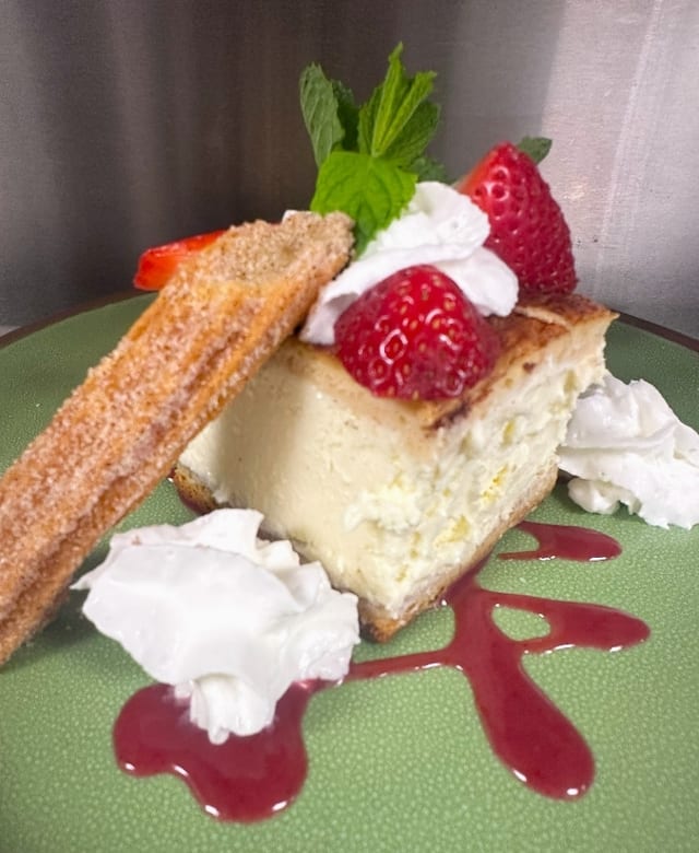 Churro Cheesecake.