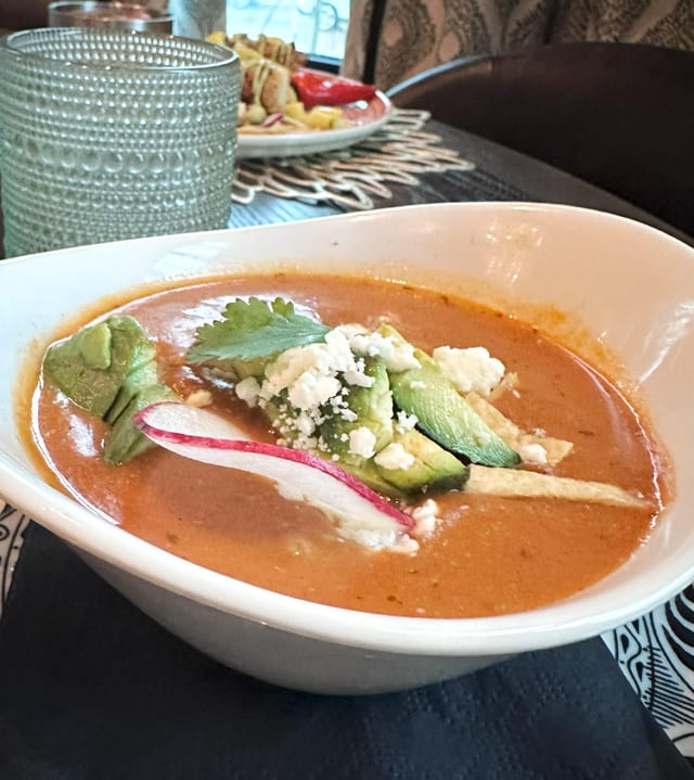Sopa de Tortilla.