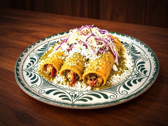 Veggie Enchiladas.