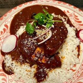 Pollo Rostizado Con Mole