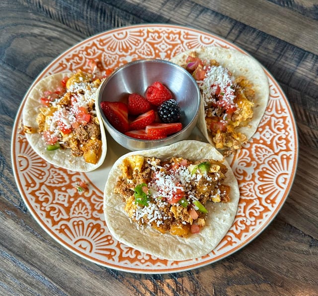 Breakfast Tacos.