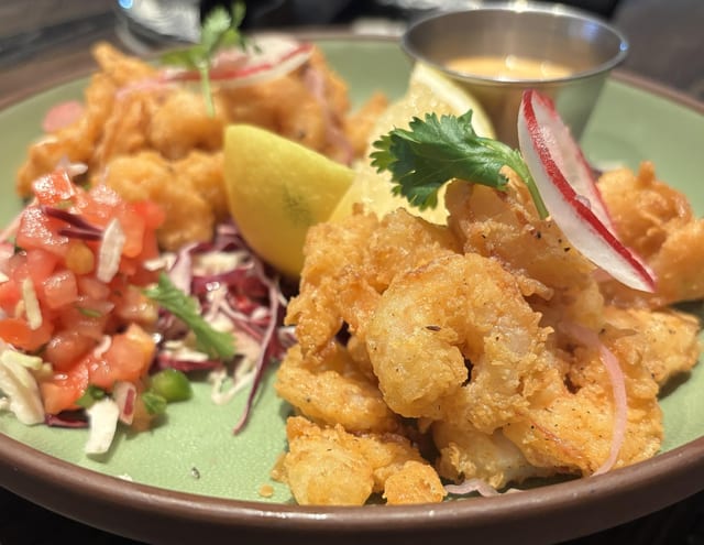 Camarones Palomitas.