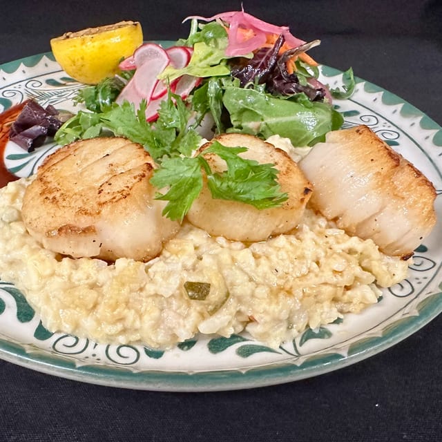 Seared Scallops (Callos).